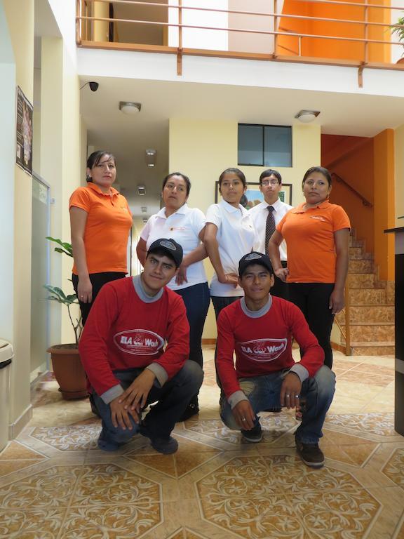 Hostal Hellen Ross Nazca Kültér fotó